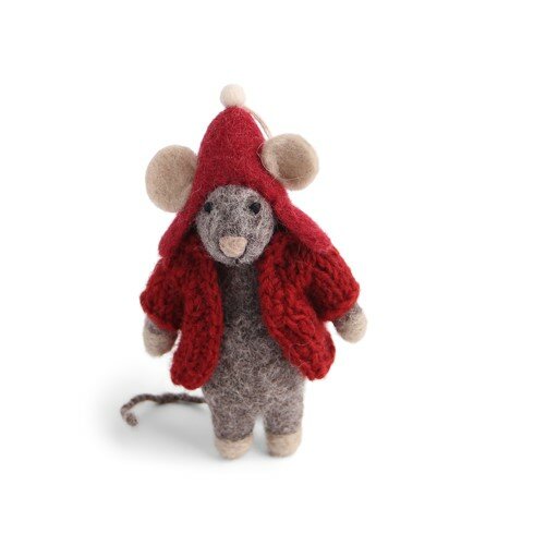 Mouse with Red Jacket | Gry & Sif