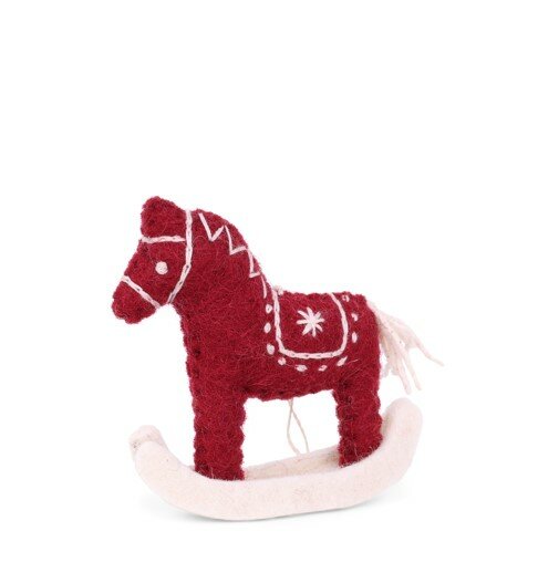 Felt Rocking Horse | Gry & Sif